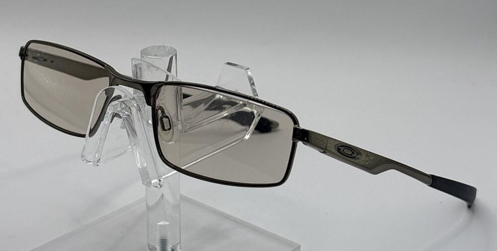 Oakley Socket 4.0 Eyeglasses Olive Chrome 53-18-133 Metal Optical Frames
